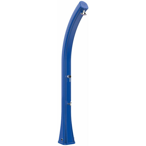 Doccia Solare da Giardino 44L Miscelatore e Lavapiedi Arkema Happy XL Blu