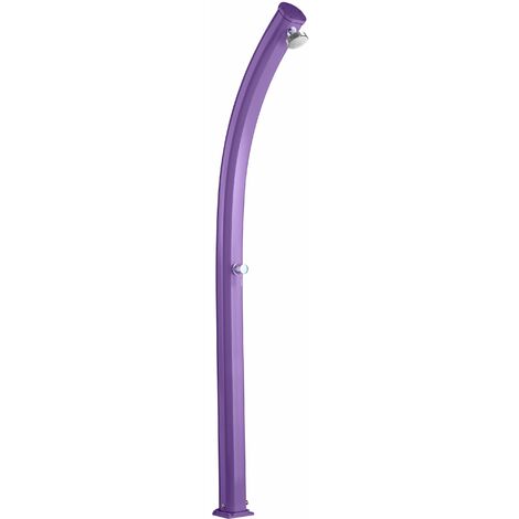 Doccia Solare da Giardino 25L Miscelatore Arkema Jolly Viola