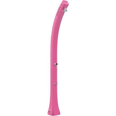 Doccia Solare da Giardino 28L Miscelatore e Lavapiedi Arkema Happy Five Fuxia