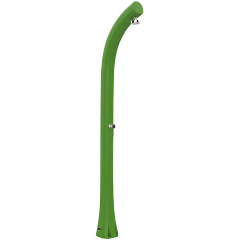 Doccia Solare da Esterno Giardino 30L Miscelatore Arkema Jolly Plus Verde Chiaro