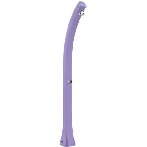 Doccia Solare da Giardino 28L Miscelatore Arkema Happy Five Viola