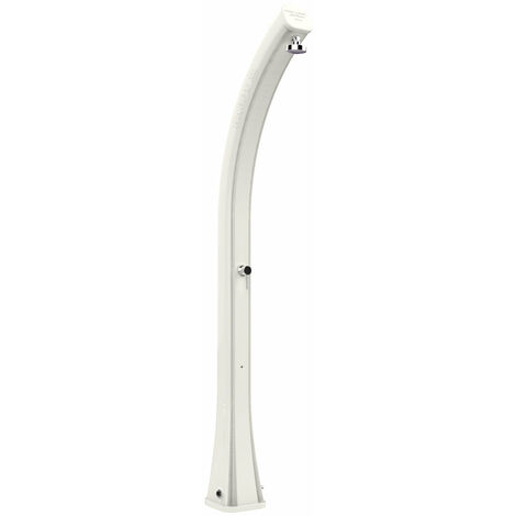 Doccia Solare da Giardino 44L Miscelatore Arkema Happy XL Bianco