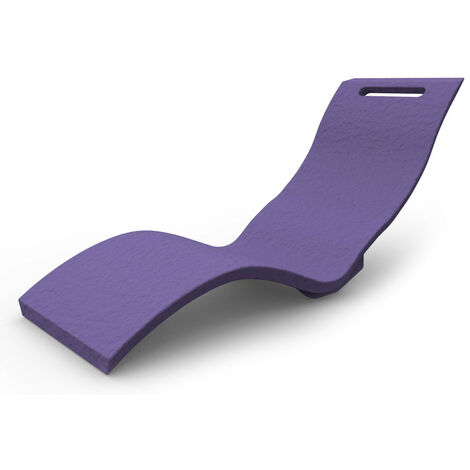 Lettino Chaise Longue da Esterno Giardino Seduta a Terra Arkema Serendipity Viola