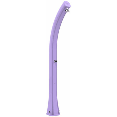 Doccia Solare da Giardino 35L Miscelatore Arkema Happy XL Viola