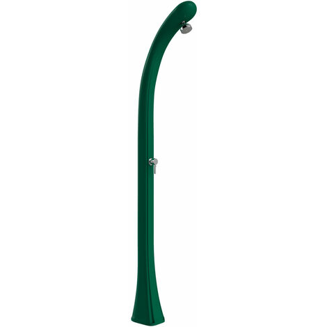 Doccia Solare da Esterno Giardino 20L Miscelatore Arkema Happy One Verde Scuro