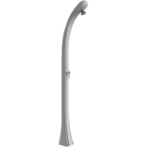 Doccia Solare da Esterno Giardino 20L Miscelatore Arkema Happy One Bianco