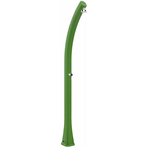 Doccia Solare da Esterno Giardino 23L Miscelatore Arkema Happy Verde Chiaro