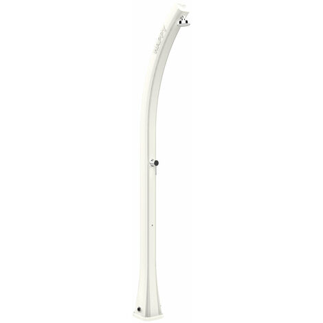 Doccia Solare da Esterno Giardino 23L Miscelatore Arkema Happy Bianco (1/10)