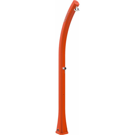 Doccia Solare da Esterno Giardino 23L Miscelatore Arkema Happy Arancio