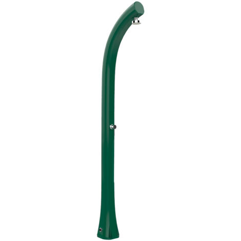 Doccia Solare da Esterno Giardino 30L Miscelatore Arkema Jolly Plus Verde Scuro