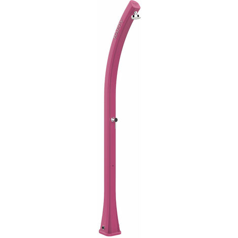 Doccia Solare da Esterno Giardino 23L Miscelatore Arkema Happy Fuxia