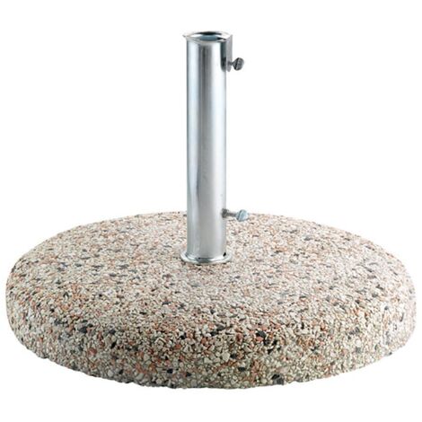 Base per Ombrellone da Giardino Ø55 in Graniglietto 50Kg Vorghini UnShake