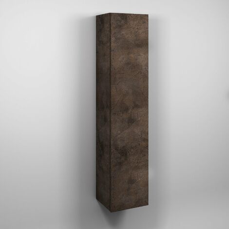 Pensile da Bagno 34x27x160 cm in Legno TFT Marte Pietra Marrone (1/3)