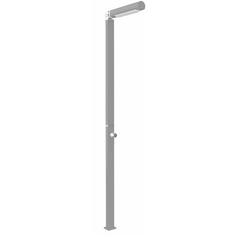 Doccia da Giardino Miscelatore Arkema Quick Alluminio Satinato