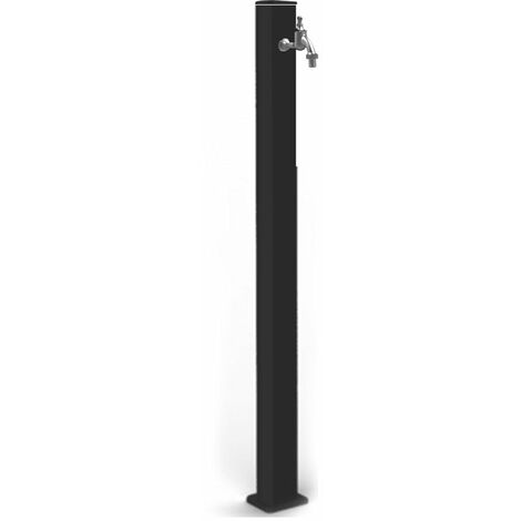 Fontana da Esterno con Rubinetto Portagomma Arkema Quick Ardesia Opaco (1/2)