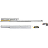 Guide Cassetto con Estrazione Soft 340 mm in Acciaio Emuca Bianco