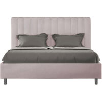 Letto Matrimoniale Francese 140x190 cm Senza Rete Agueda Glicine