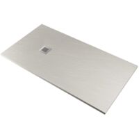 Piatto Doccia in Pietra 80x170 cm Pedrinelli Ardesia Stone Side Grigio
