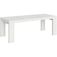 Tavolo Allungabile 180/440x90x77 cm Roxell Premium Bianco Frassino