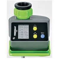 Centralina Digitale per Irrigazione Verdemax Programmabile 1h / 7g Durata 1-199 Minuti Attacco 3/4''-1'' con Display