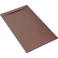 Piatto Doccia in Pietra 90x160 cm Bonussi Ardesia Calcutta Marrone