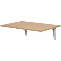 Tavolino da Parete Pieghevole 60x40x20 cm in MDF Legno