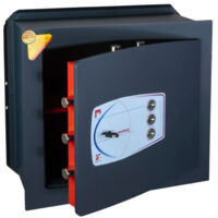 Cassaforte a Muro a Chiave + Combinazione Serie Gold Technomax - 420X480X230Mm