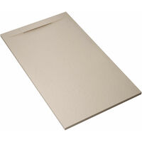 Piatto Doccia in Pietra 80x150 cm Bonussi Ardesia Calcutta Crema