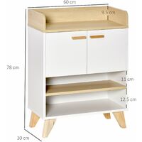 Mobile 2 Ante Scorrevoli 3 Ripiani 60x30x71 cm in Truciolato Rovere –  acquista su Giordano Shop