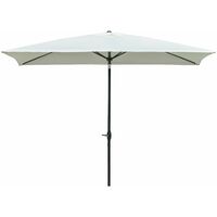 Ombrellone da Giardino 2x3 m Palo Ø38 mm in Alluminio e Poliestere Beige