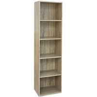 Libreria 5 Ripiani 40x30x172 cm in Legno