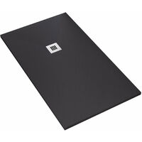 Piatto Doccia 90x160 cm in Pietra Bonussi Everest Nero