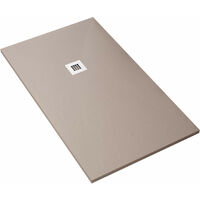 Piatto Doccia 90x140 cm in Pietra Bonussi Everest Sabbia