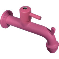 Rubinetto Colorato per Fontana da Giardino in Ottone Belfer RUB/023 Ciclamino