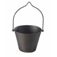 Secchiello per Rubinetti Porta-Secchio 25x23x18 cm in Alluminio Belfer 42/SC Ruggine