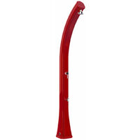 Doccia Solare da Giardino 35L Miscelatore e Lavapiedi Arkema Happy XL Ruby