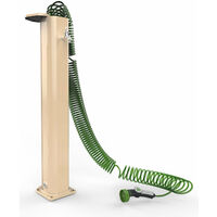 Fontana da Esterno con Tubo Dell'Acqua a Scomparsa Arkema Garden Surprise Champagne Bronze