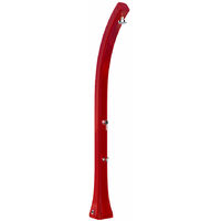 Doccia Solare da Giardino 28L Miscelatore e Lavapiedi Arkema Happy Five Ruby