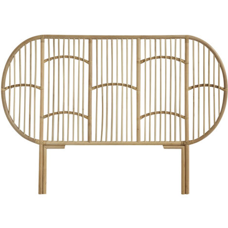 Tête de lit Triangle Marron Rotin 160 x 80,5 x 2 cm | Leroy Merlin