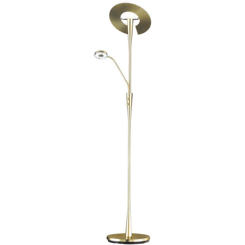 Support Micro De Bureau POLESTO – Bras Orientable 180°, Hauteur Réglable 32-48 Cm, Charge 2.5 Kg, Adaptateurs Inclus