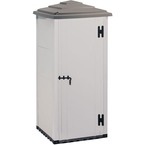 Urban 80 - Abri de jardin en pvc 82x82xH203 cm