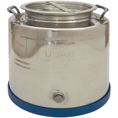 Olivari Blindo - Conteneurs pour Huile en acier inoxydable - 15 Lt (1/2)