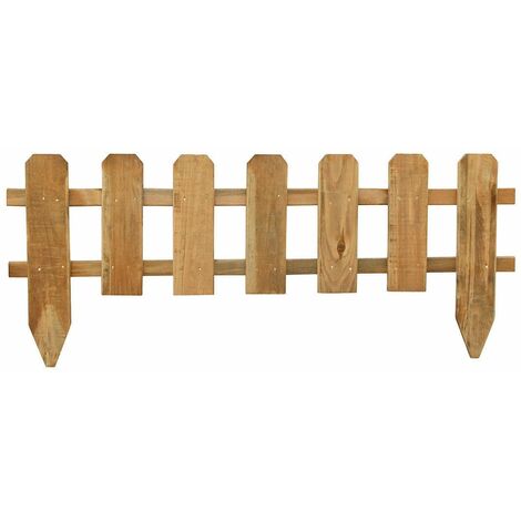 Easy - Bordure 110x45 cm en bois de pin imprégné (1/4)