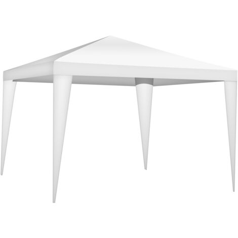 Frankystar – Tonnelle de jardin légère 3x2 m blanche – Structure tubulaire en acier – Toile polyester imperméable – Facile à assembler (1/2)