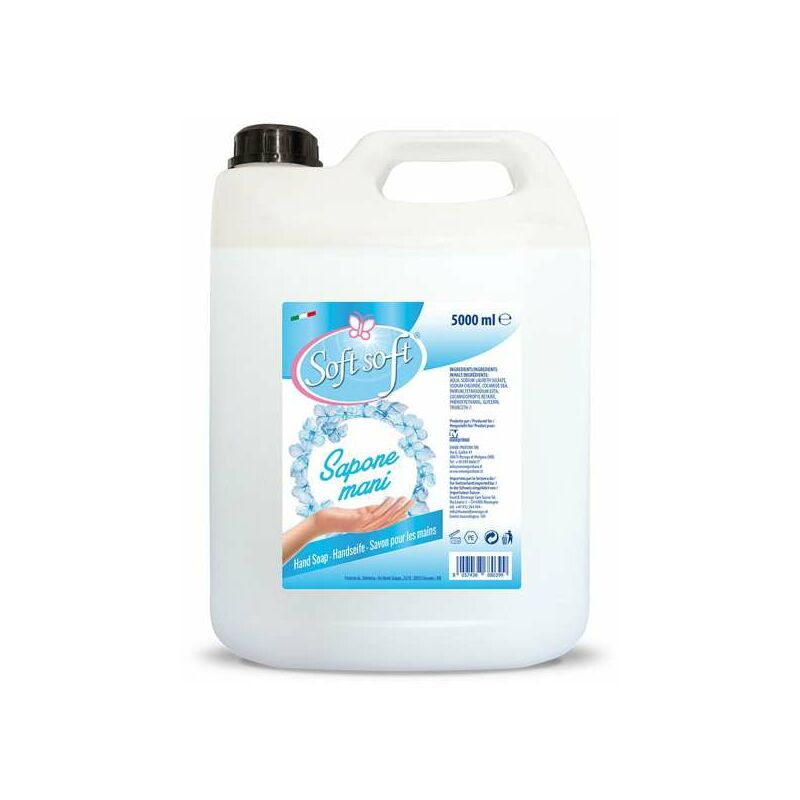 Sapone liquido lavamani Extra 1 litro 3 ricariche + dispenser