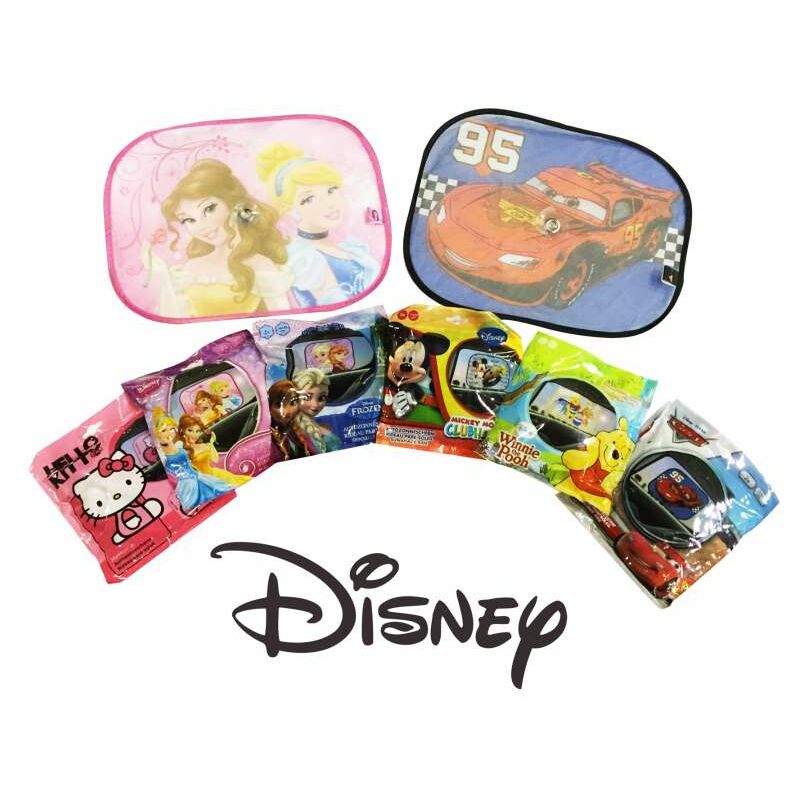 DISNEY - Winne The Pooh - 2 Tendine Parasole Per Auto