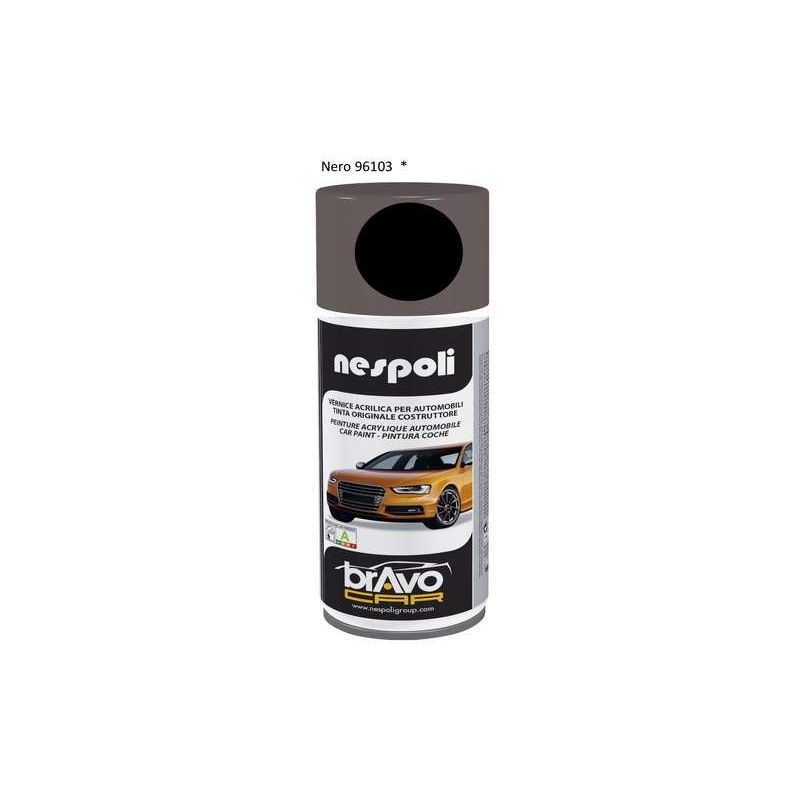 Bomboletta vernice spray per auto, 400 ml - Nero lucido