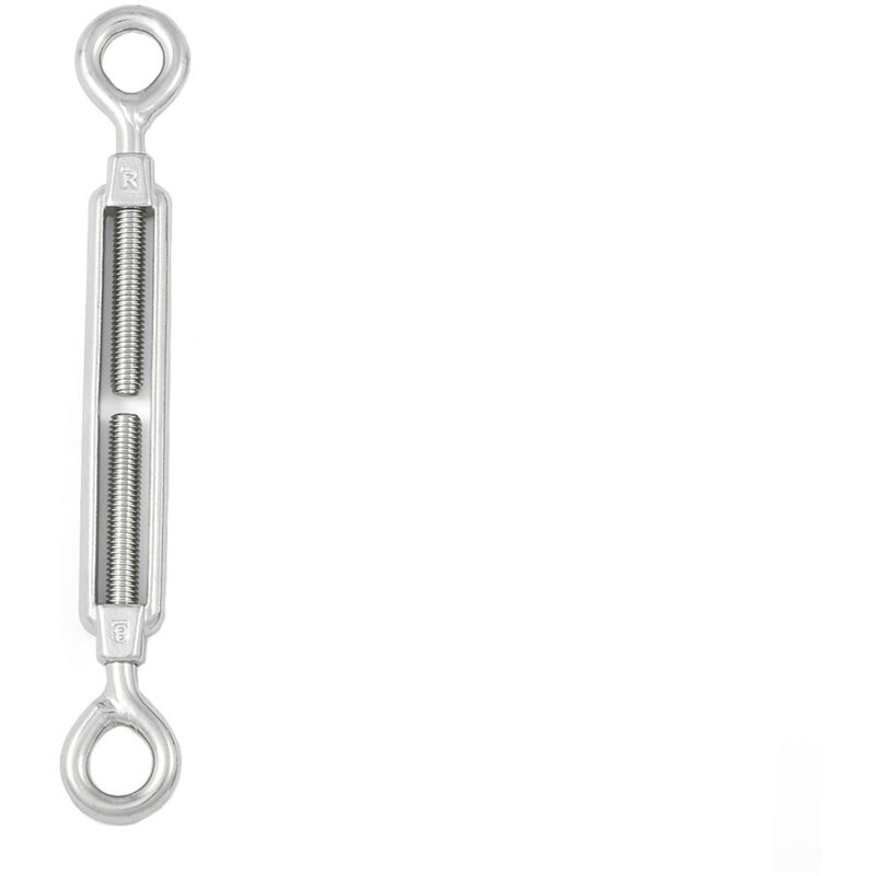 Tenditore A Doppio Occhio In Acciaio Zincato - Confezione Da 10 Pezzi, Misura M5 - Foto 10