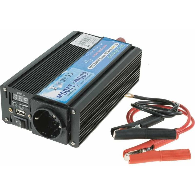 INVERTER 1000W WATT 12V 220V TRASFORMATORE AUTO CAMPEGGI BARCA CAMPER PRESA  USB