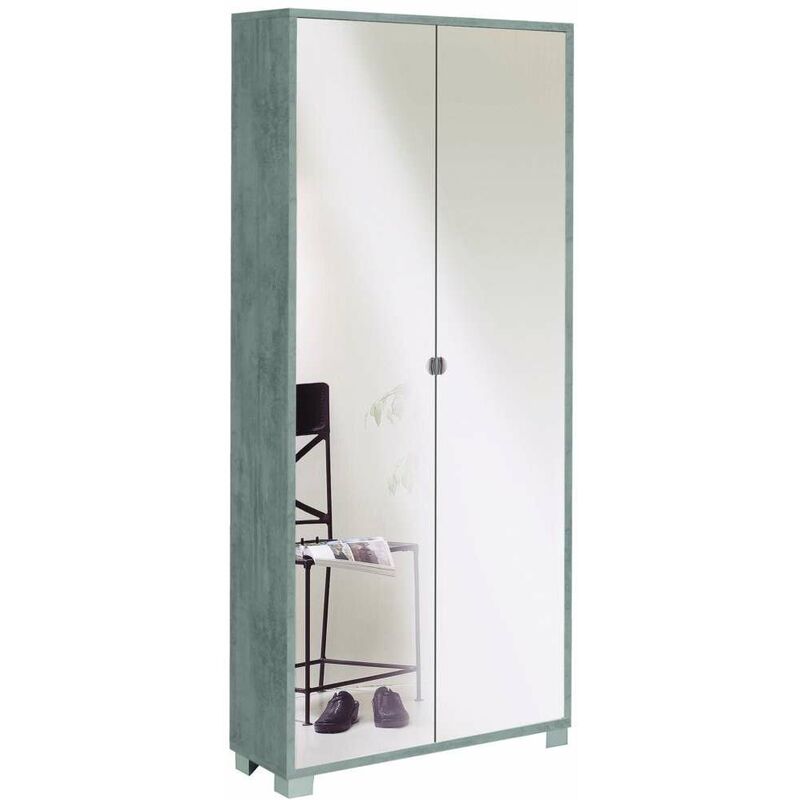 Mobile 2 Ante In Kit 182 X 71 X 41 Cm Ossido Bianco